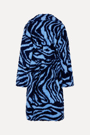 Stine Goya Bellflower Coat Coat 4028 Moirée Blue