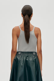 Stine Goya Carabiner Rib Tank Top Top Grey