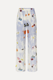 Stine Goya Elasticated Long Pants Pants Skyfall Flowers