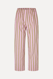 Stine Goya Elasticated Straight Pants Pants Wallpaper Stripes