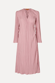 Stine Goya Long Sleeve Wrap Tie Dress Dress Pink Nectar