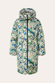 Stine Goya Oak Puffer Coat Coat 3064 Floral Pointillism