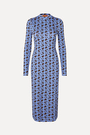 Stine Goya Pullover Long Sleeve Midi Dress Dress SG Logo