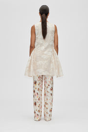 Stine Goya Romantic Ruffling Sleeveless Short Dress Dress Multiflowers