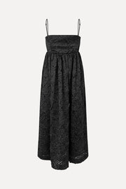 Stine Goya Voluminous Midi Dress Dress Black
