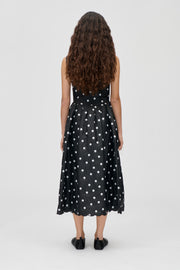 Stine Goya Voluminous Midi Dress Dress Quilted Dots
