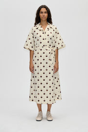Stine Goya Workwear Midi Dress Dress Cherries