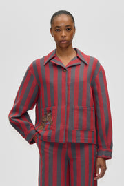 Stine Goya Workwear Tab Jacket Jacket Rider's Stripe