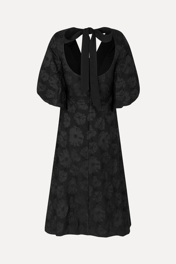 Stine Goya 3/4 Volume Sleeves Midi Dress Dress Anemone Jacquard