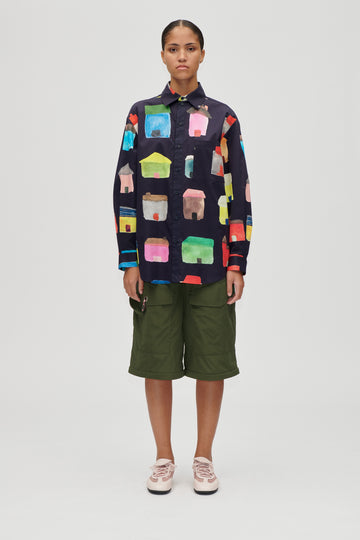 Stine Goya Bungee Tech Zip-Off Pants Pants Olive Night