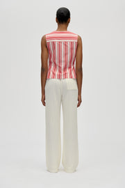 Stine Goya Casual Elasticated Pants Pants Cream