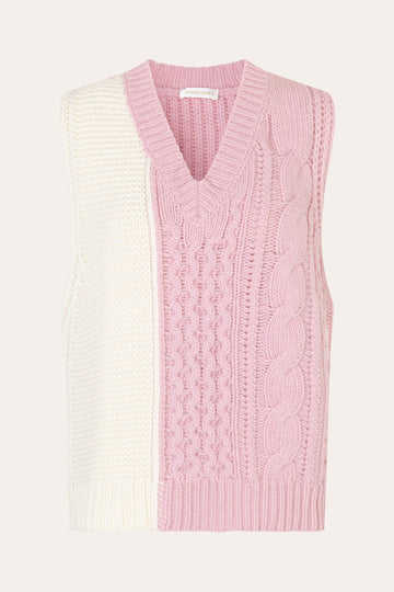 Stine Goya Cindi Vest Knit 1038 Colour Block