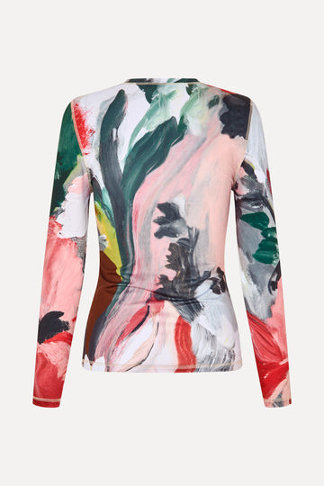 Stine Goya Elastic Long Sleeve Top Top My Garden