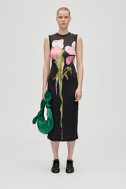 Stine Goya Elastic Tank Crewneck Dress Dress Melting Flowers