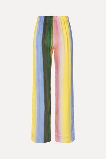 Stine Goya Elasticated Long Pants Pants Pastel Hue