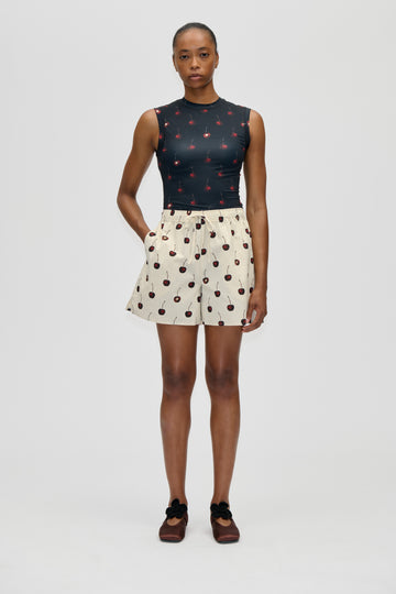 Stine Goya Elasticated Waistband Shorts Shorts Cherries