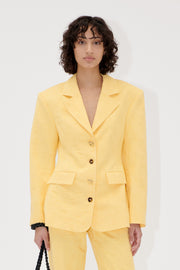 Stine Goya Fitted Tailored Jacket Jacket Mimosa