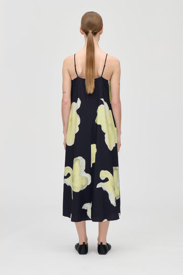 Stine Goya Floral Long Dress Dress Yellow Petunias