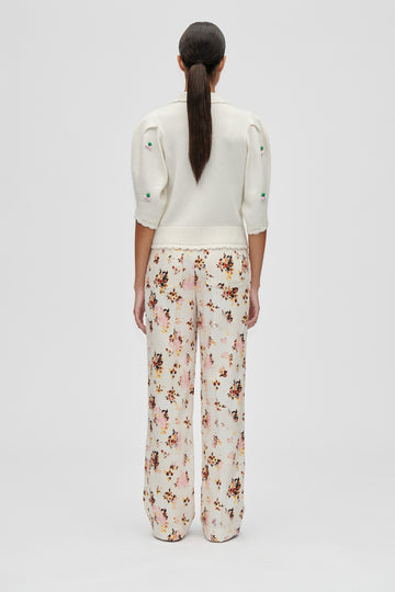 Stine Goya Functional Structured Tailoring Pants Pants Sun Kissed Magnolia