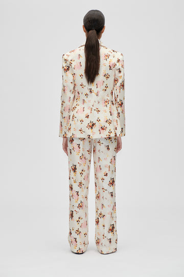 Stine Goya Functional Structured Tailoring Pants Pants Sun Kissed Magnolia