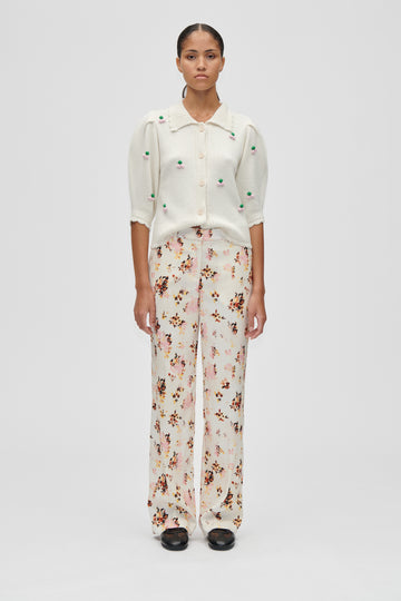 Stine Goya Functional Structured Tailoring Pants Pants Sun Kissed Magnolia