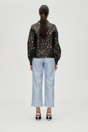 Stine Goya Gathered Long Sleeve Top Top Magnolia Garden