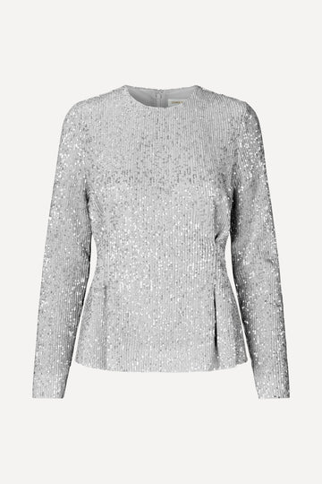 Stine Goya Glory Blouse Top 4015 Silver