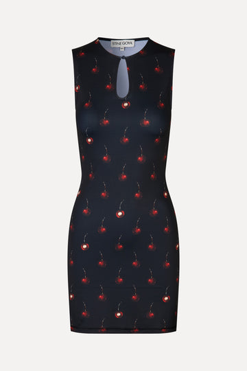 Stine Goya Keyhole Sleeveless Dress Dress Cherries