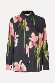 Stine Goya Long Sleeve Shirt Top Melting Flowers