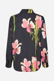 Stine Goya Long Sleeve Shirt Top Melting Flowers