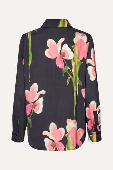 Stine Goya Long Sleeve Shirt Top Melting Flowers