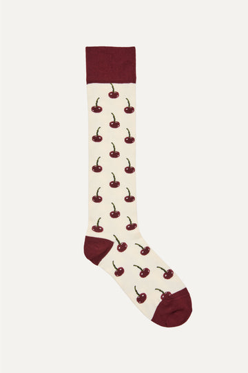 Stine Goya Long Socks Accessories Cherries