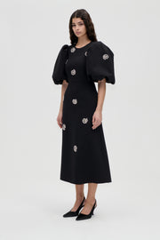 Stine Goya Puff Sleeve Midi Dress Dress Pearl Of Order