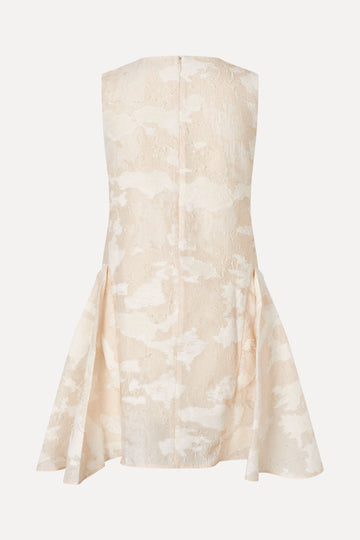 Stine Goya Romantic Ruffling Sleeveless Short Dress Dress Multiflowers