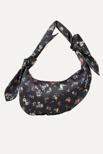 Stine Goya Satin Knotted Satchel Bags Magnolia Garden