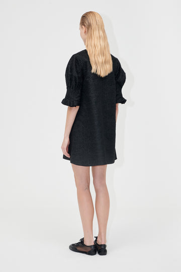 Stine Goya Short Sleeve Dress Dress Gradient Beads