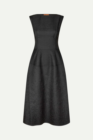 Stine Goya Sleeveless Boatneck Midi Dress Dress Gradient Beads