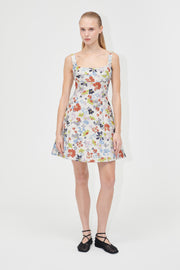 Stine Goya Sleeveless Fitted Waist Dress Dress Skyfall Flowers