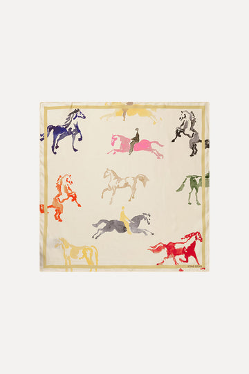 Stine Goya Small Scarf Accessories Horses