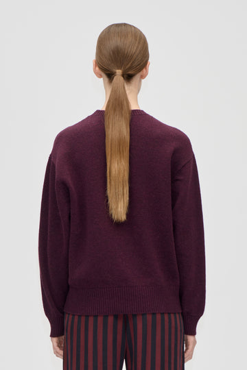 Stine Goya Storytelling Crewneck Sweater Knit Five Resolutions