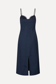 Stine Goya Strap Eyelet Midi Dress Dress Cherries On A Paisley