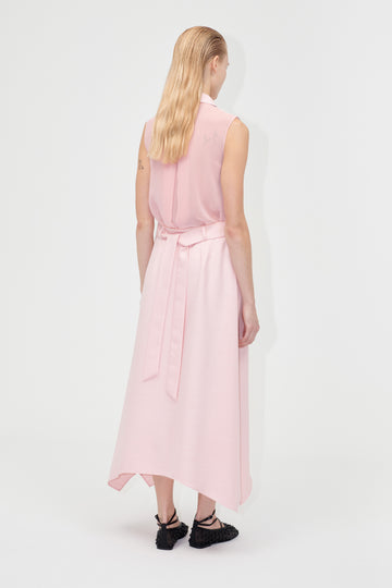 Stine Goya Tailored Handkerchief Dress Dress Coral Blush