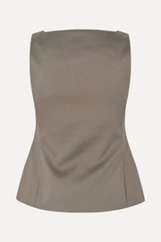 Stine Goya Tailored Tank Vest Top Cherries On A Paisley