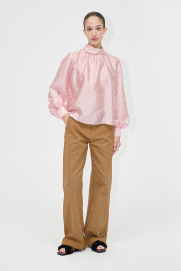 Stine Goya Utility Workwear Pants Pants Wild Flower Beads