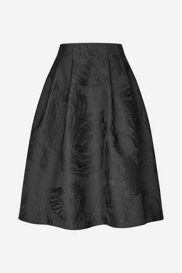 Stine Goya Voluminous Midi Skirt Skirt Swans