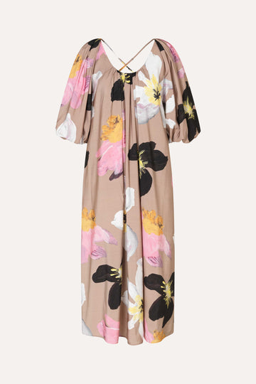 Stine Goya Voluminous Puff Sleeve Dress Dress Wild Flowers