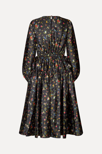 Stine Goya Waist Tie Ruffle Midi Dress Dress Magnolia Garden